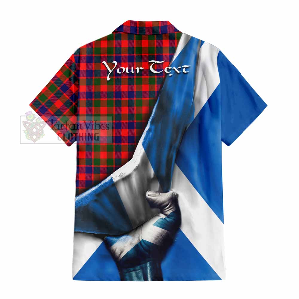 MacGowan (McGowan) Tartan Hawaiian Shirt with Family Crest Scotland Patriotic Style - Tartan Vibes Clothing
