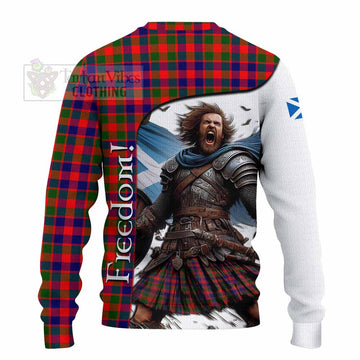 MacGowan (McGowan) Crest Tartan Knitted Sweater Inspired by the Freedom of Scottish Warrior - Tartan Vibes Clothing