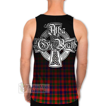MacGowan (McGowan) Tartan Men's Tank Top Featuring Alba Gu Brath Family Crest Celtic Inspired - Tartan Vibes Clothing