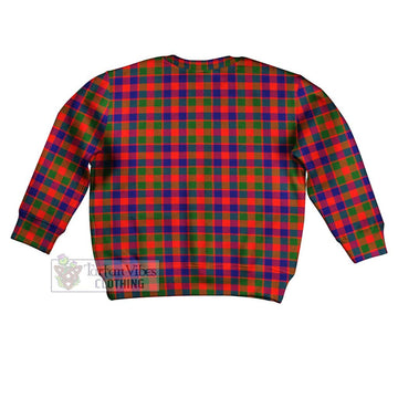MacGowan (McGowan) Tartan Kid Ugly Sweater with Family Crest - Tartan Vibes Clothing