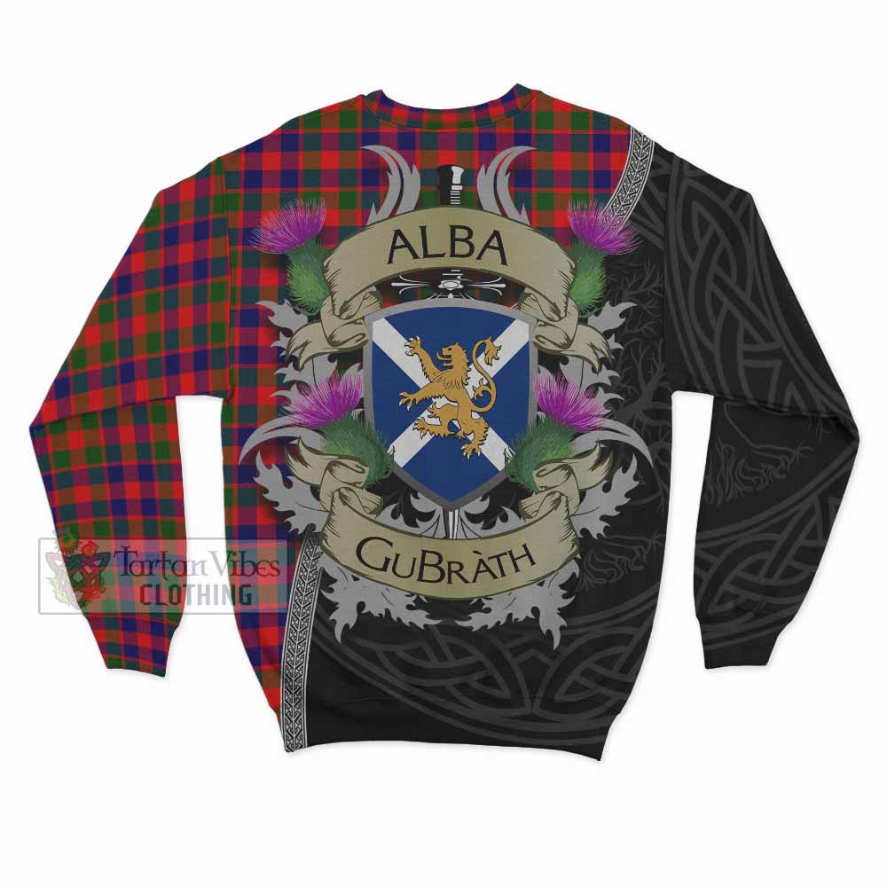 MacGowan (McGowan) Tartan Family Crest Sweatshirt Lion Rampant Royal Thistle Shield Celtic Inspired - Tartan Vibes Clothing