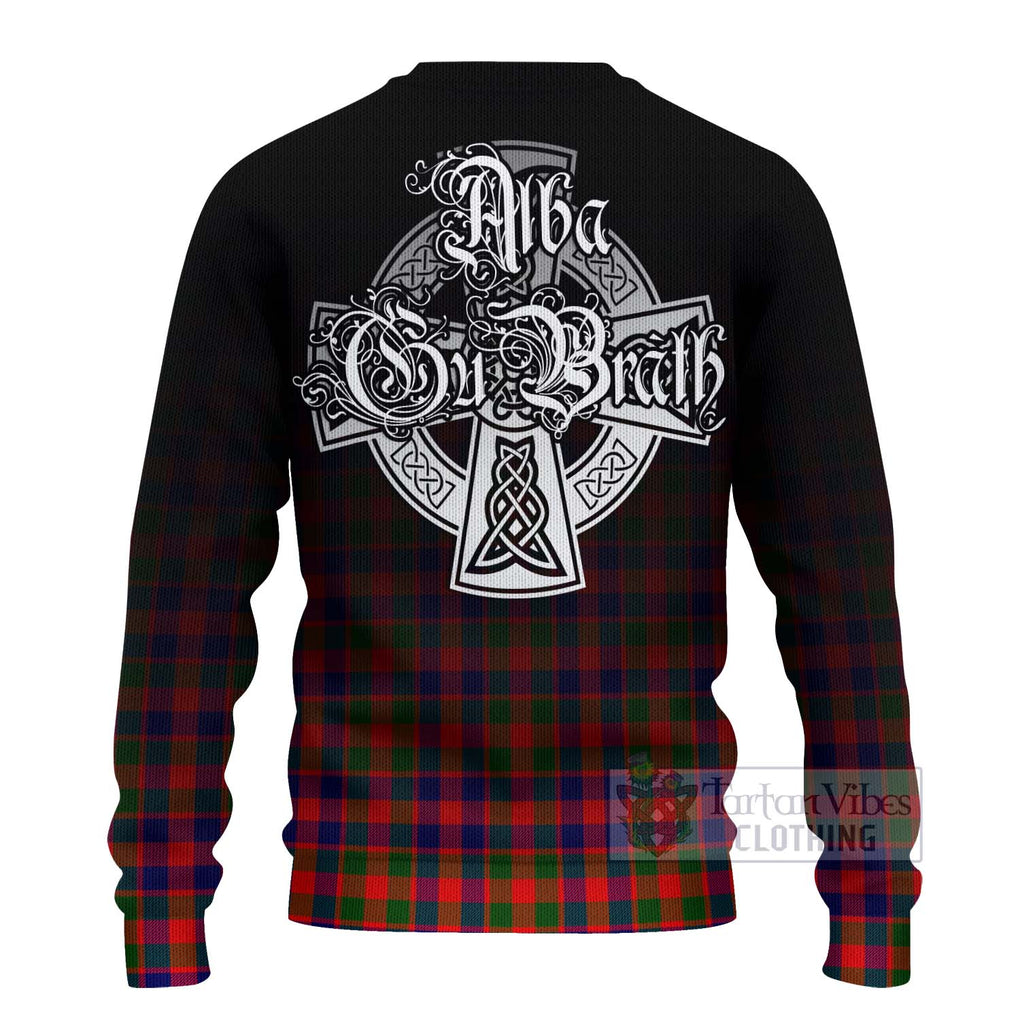 MacGowan (McGowan) Tartan Ugly Sweater Featuring Alba Gu Brath Family Crest Celtic Inspired - Tartan Vibes Clothing