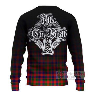MacGowan (McGowan) Tartan Ugly Sweater Featuring Alba Gu Brath Family Crest Celtic Inspired - Tartan Vibes Clothing