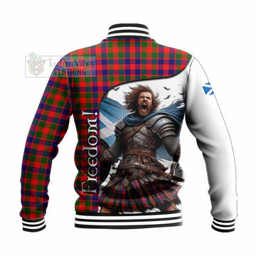 MacGowan (McGowan) Crest Tartan Baseball Jacket Inspired by the Freedom of Scottish Warrior - Tartan Vibes Clothing