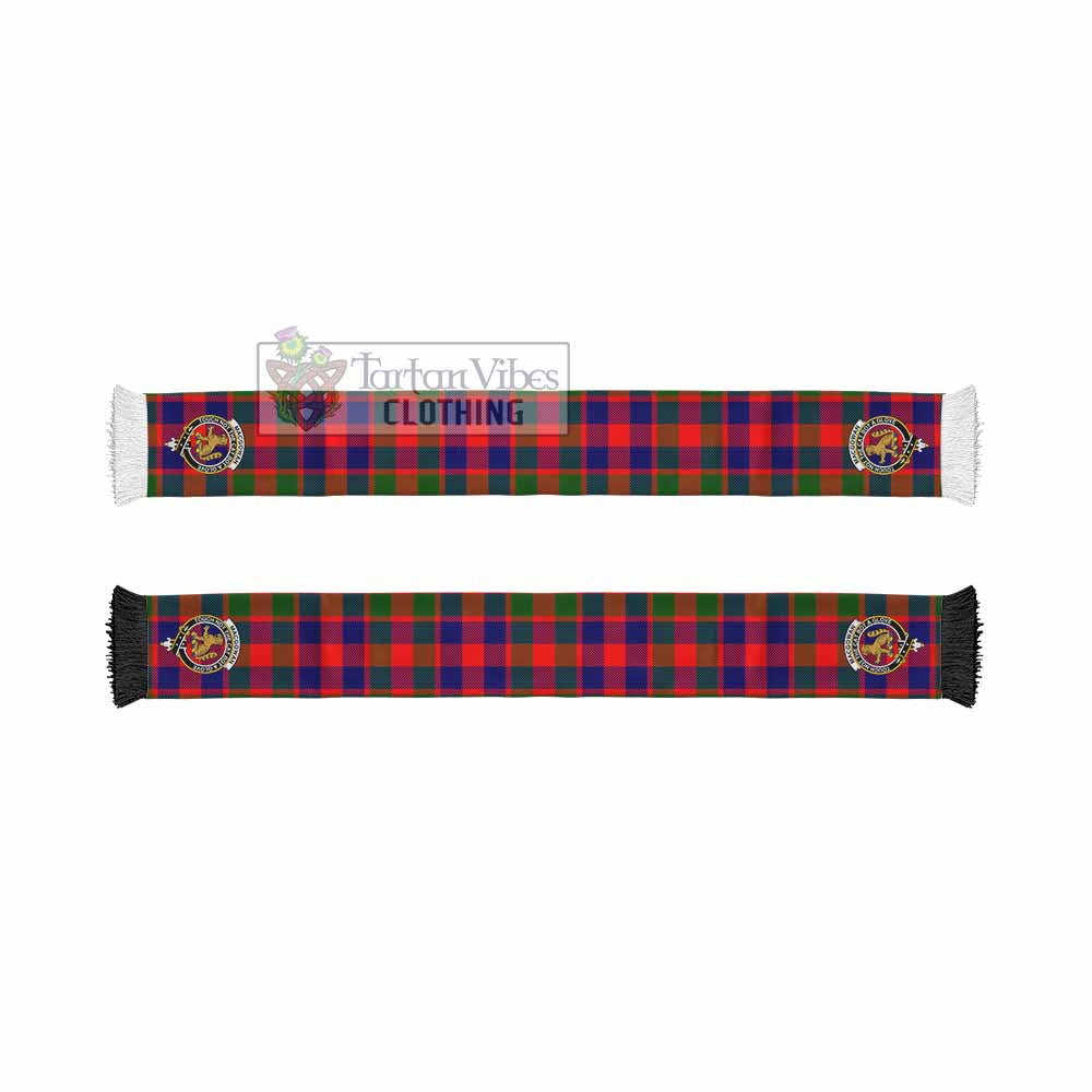 MacGowan (McGowan) Tartan Ruffneck Scarf with Family Crest - Tartan Vibes Clothing