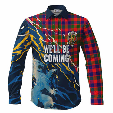 MacGowan (McGowan) Scotland Tartan Long Sleeve Button Shirts WC2026 Football - We'll Be Coming