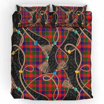 MacGowan (McGowan) Scottish Tartan Twisted Ropes Stylized Bedding Set UK Bedding Set UK King 91*87 inch - Tartan Vibes Clothing