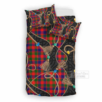MacGowan (McGowan) Scottish Tartan Twisted Ropes Stylized Bedding Set UK Bedding Set UK Double 79*79 inch - Tartan Vibes Clothing