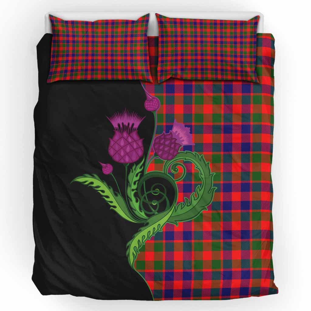 MacGowan (McGowan) Tartan Bedding Set Traditional Scottish Thistle UK Bedding Set UK King 91*87 inch - Tartan Vibes Clothing