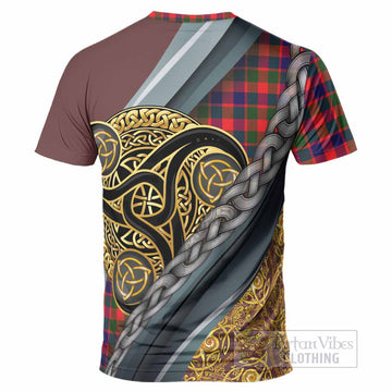 MacGowan (McGowan) Tartan Crest T-Shirt Scottish Triskele Celtic