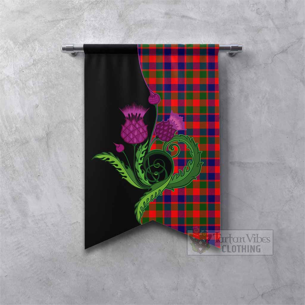 MacGowan (McGowan) Tartan Gonfalon Traditional Scottish Thistle Fishtail - Tartan Vibes Clothing