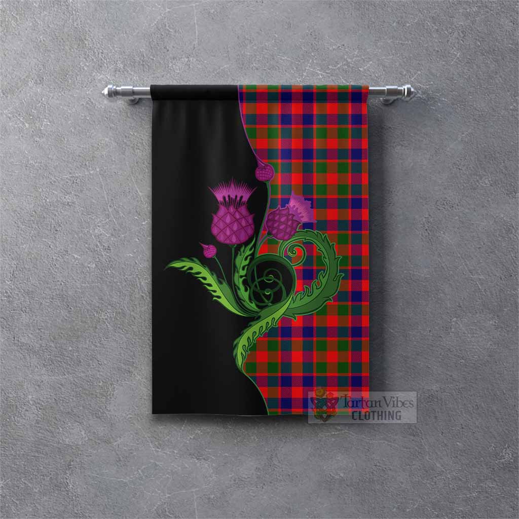 MacGowan (McGowan) Tartan Gonfalon Traditional Scottish Thistle Rectangle - Tartan Vibes Clothing