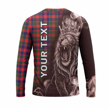 MacGowan (McGowan) Tartan Long Sleeve T-Shirt Roaring Lion Heritage