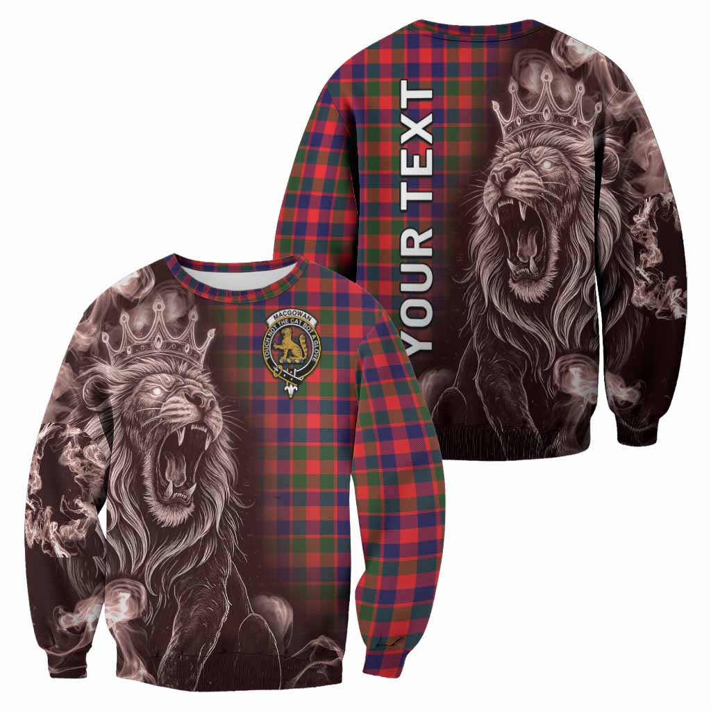 MacGowan (McGowan) Tartan Sweatshirt Roaring Lion Heritage
