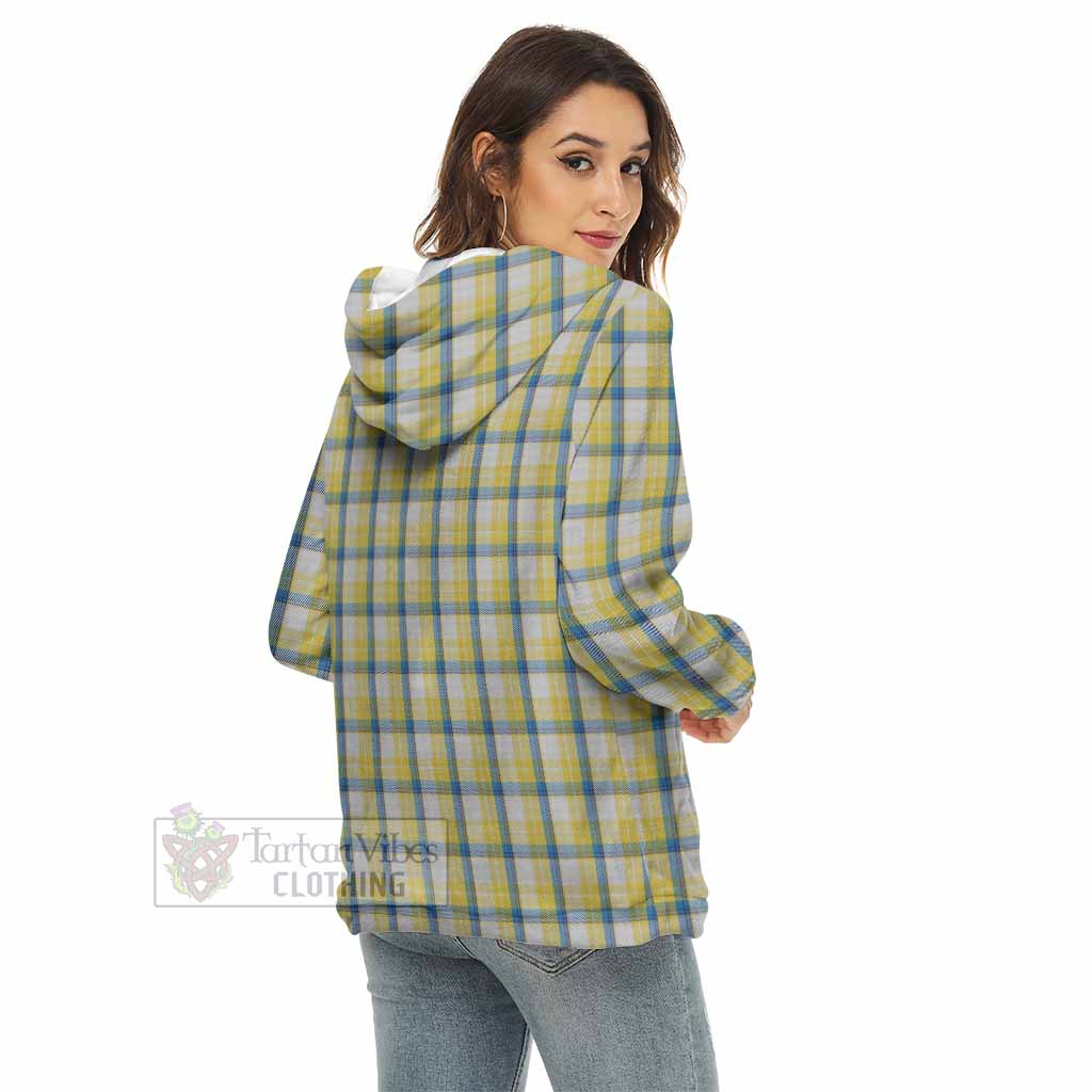 MacGrath (McGrath) Tartan Women's Borg Fleece Hoodie with Half Zip - Tartan Vibes Clothing