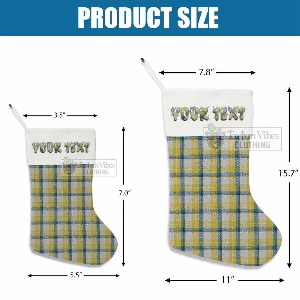 MacGrath (McGrath) Tartan Christmas Stocking with Personalized Text - Tartan Vibes Clothing