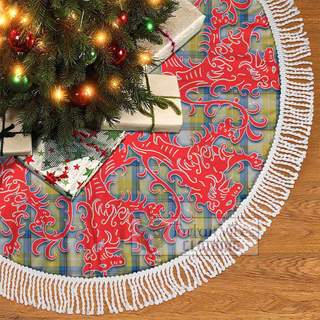 MacGrath (McGrath) Tartan Christmas Tree Skirt Lion Rampant Style - Tartan Vibes Clothing
