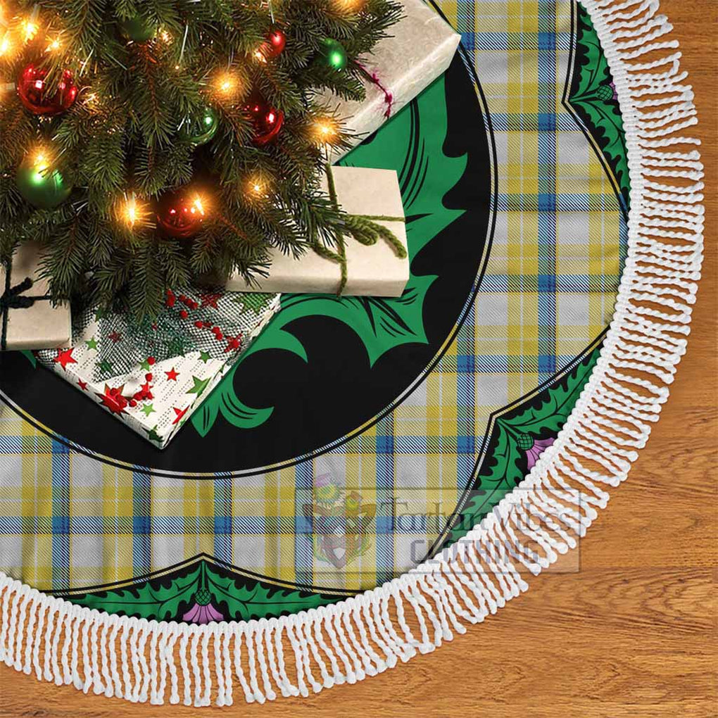 MacGrath (McGrath) Tartan Christmas Tree Skirt Scottish Thistle Style - Tartan Vibes Clothing