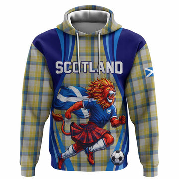 MacGrath (McGrath) Scotland Football Tartan Hoodie Lion Mascot Go Scottish Pullover Hoodie - Tartan Vibes Clothing