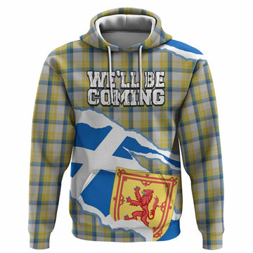 MacGrath (McGrath) Scotland Football Tartan Hoodie We'll Be Coming