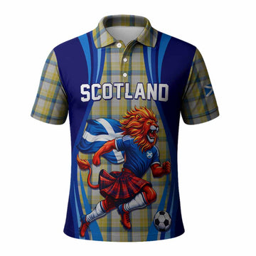 MacGrath (McGrath) Scotland Football Tartan Polo Shirt Lion Mascot Go Scottish Kid - Tartan Vibes Clothing