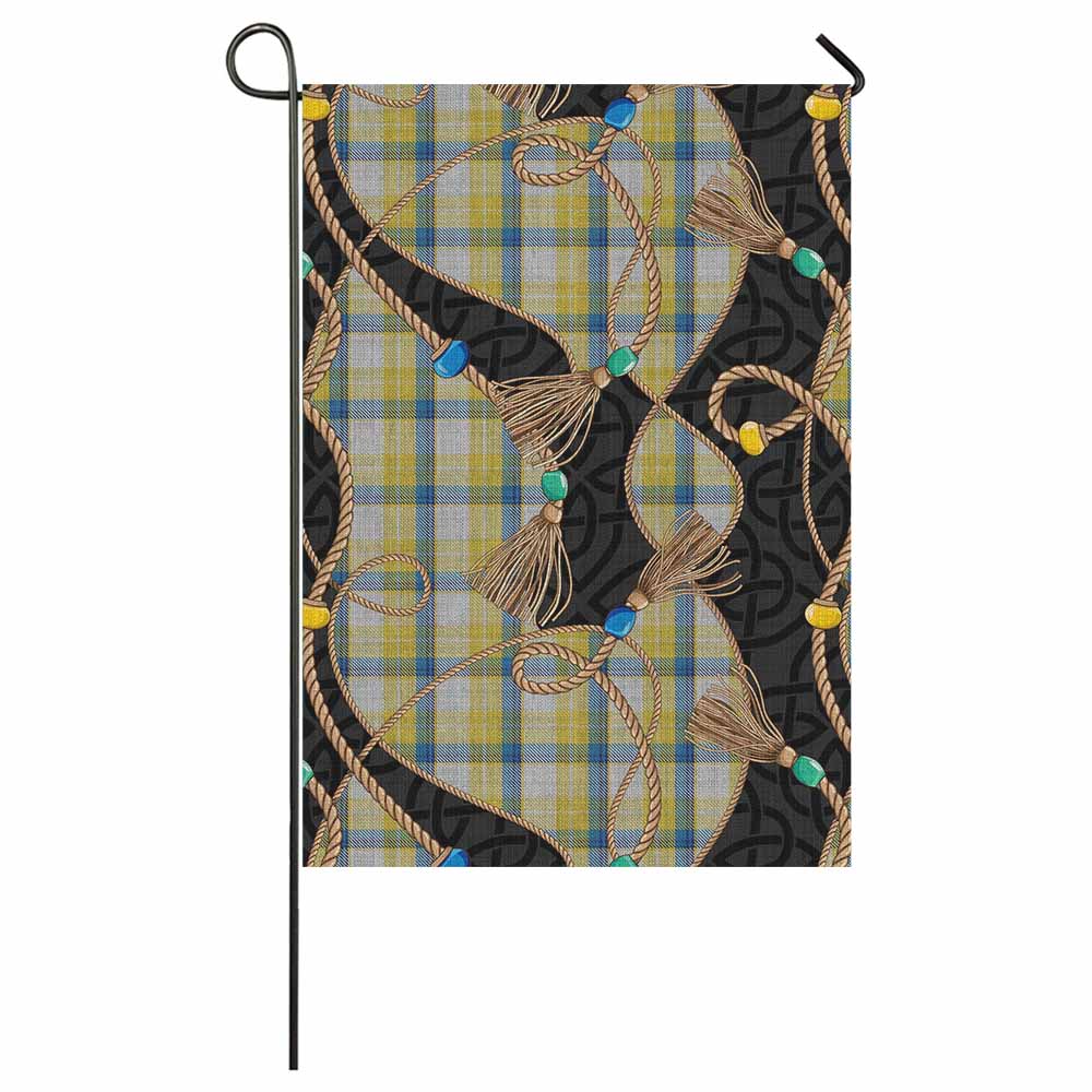 MacGrath (McGrath) Scottish Tartan Twisted Ropes Stylized Garden Flag 59 × 35 in (150 × 89 cm) - Tartan Vibes Clothing