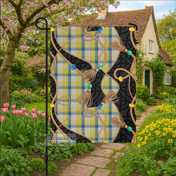 MacGrath (McGrath) Scottish Tartan Twisted Ropes Stylized Garden Flag - Tartan Vibes Clothing
