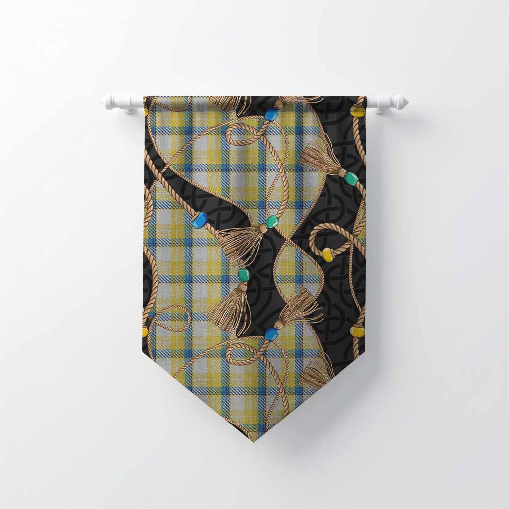 MacGrath (McGrath) Scottish Tartan Twisted Ropes Stylized Gonfalon Chevron - Tartan Vibes Clothing