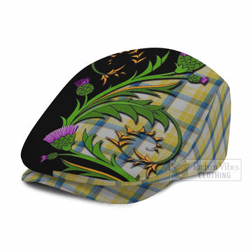 MacGrath (McGrath) Tartan Flat Cap, Jeff Cap Scottish Thistle Pride Heritage Art