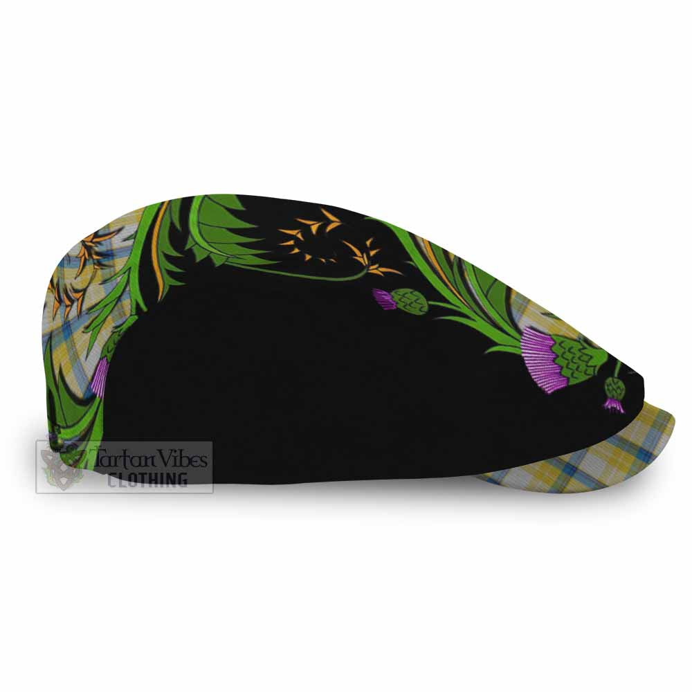 MacGrath (McGrath) Tartan Flat Cap, Jeff Cap Scottish Thistle Pride Heritage Art