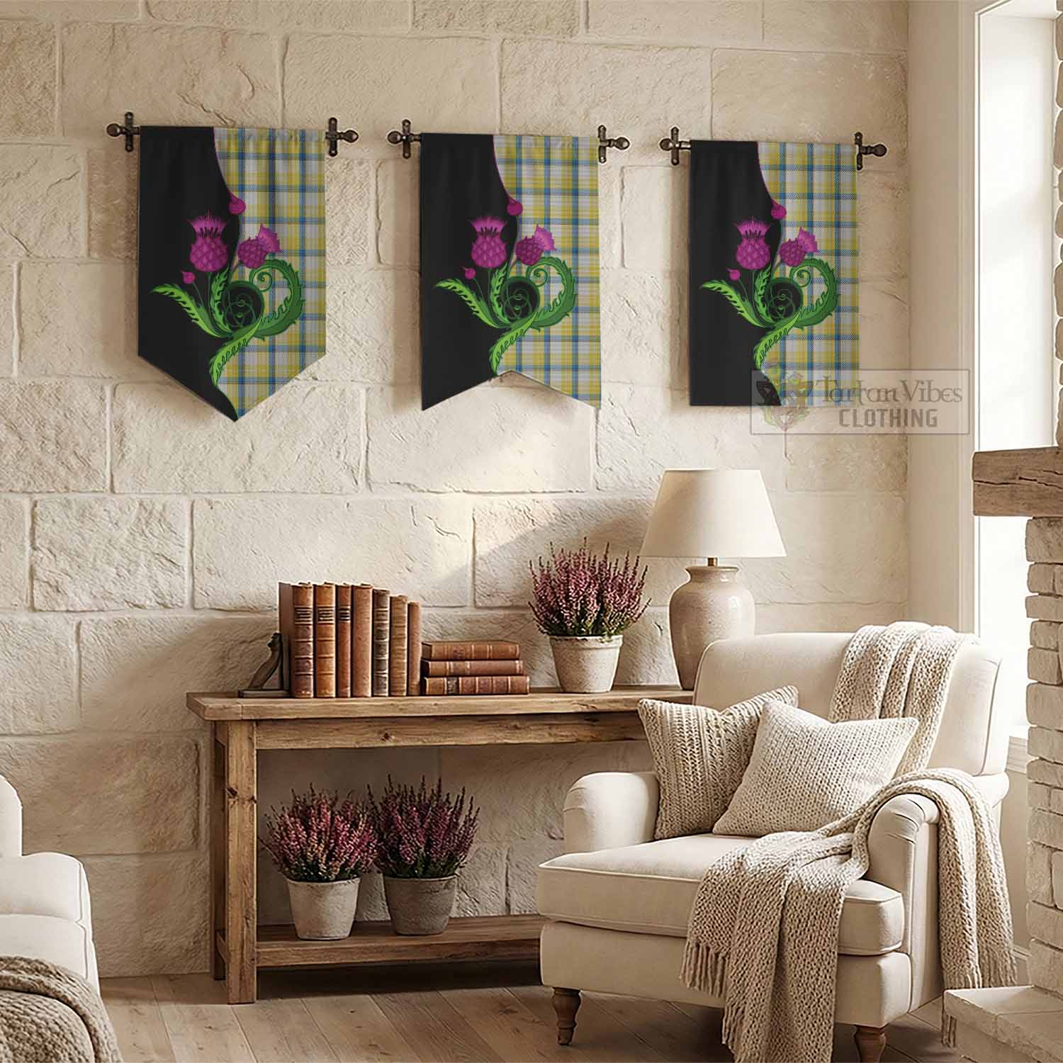 MacGrath (McGrath) Tartan Gonfalon Traditional Scottish Thistle - Tartan Vibes Clothing