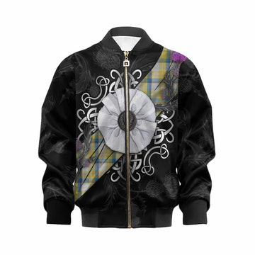 MacGrath (McGrath) Tartan Kid Bomber Jacket Jacobite White Rose Kid XS - Tartan Vibes Clothing