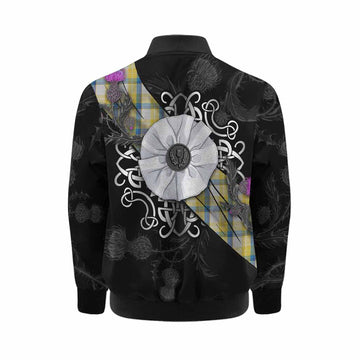 MacGrath (McGrath) Tartan Kid Bomber Jacket Jacobite White Rose Kid - Tartan Vibes Clothing