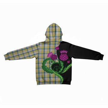 MacGrath (McGrath) Tartan Kid Hoodie Traditional Scottish Thistle