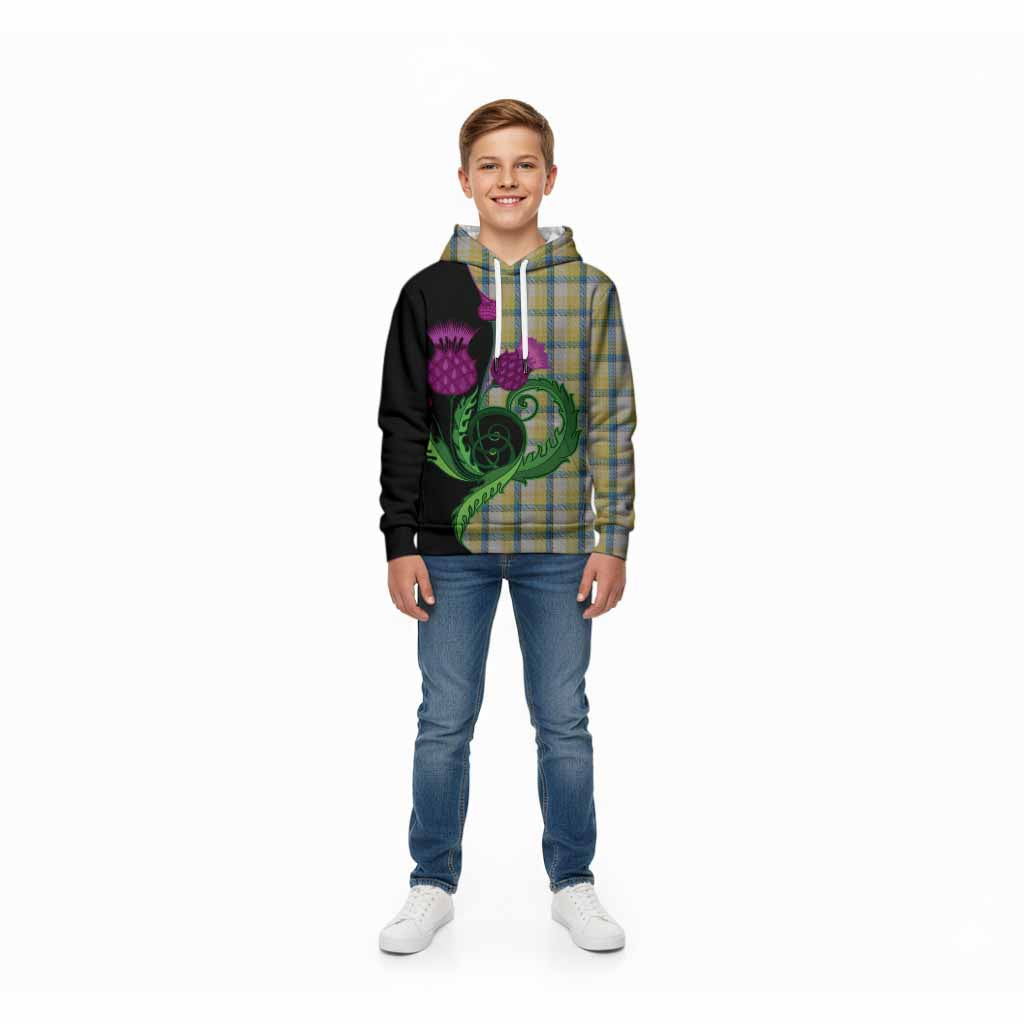 MacGrath (McGrath) Tartan Kid Hoodie Traditional Scottish Thistle