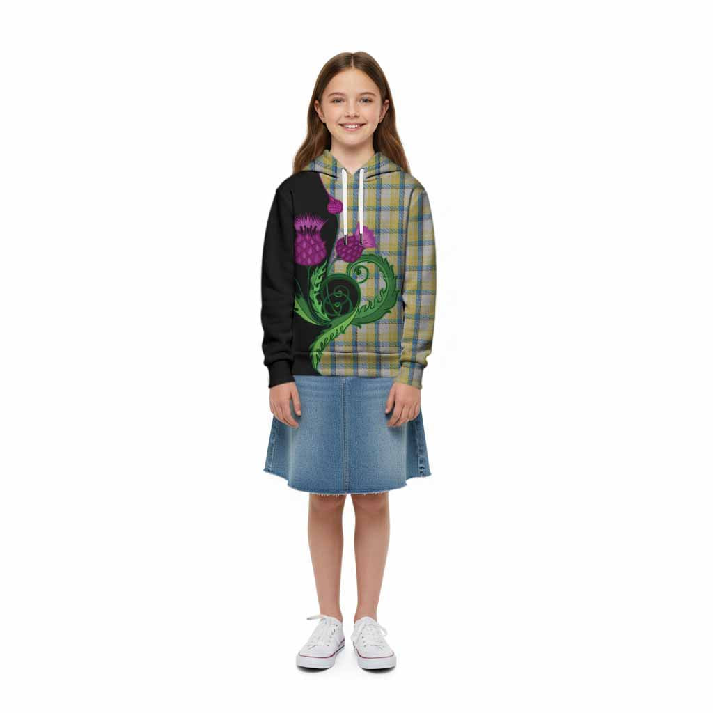 MacGrath (McGrath) Tartan Kid Hoodie Traditional Scottish Thistle
