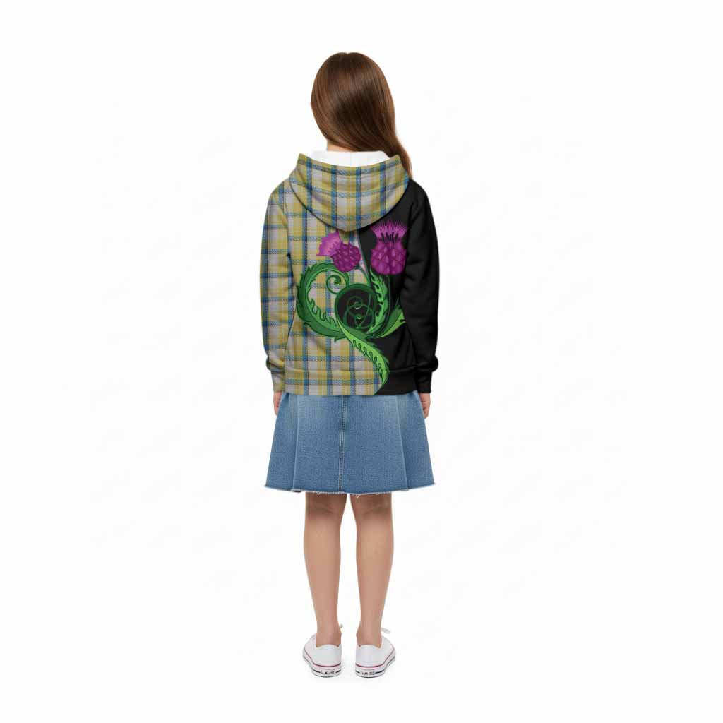 MacGrath (McGrath) Tartan Kid Hoodie Traditional Scottish Thistle