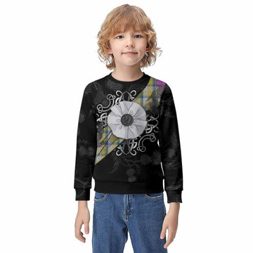 MacGrath (McGrath) Tartan Kid Knitted Sweatshirt Jacobite White Rose Kid - Tartan Vibes Clothing