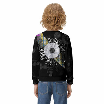 MacGrath (McGrath) Tartan Kid Knitted Sweatshirt Jacobite White Rose - Tartan Vibes Clothing