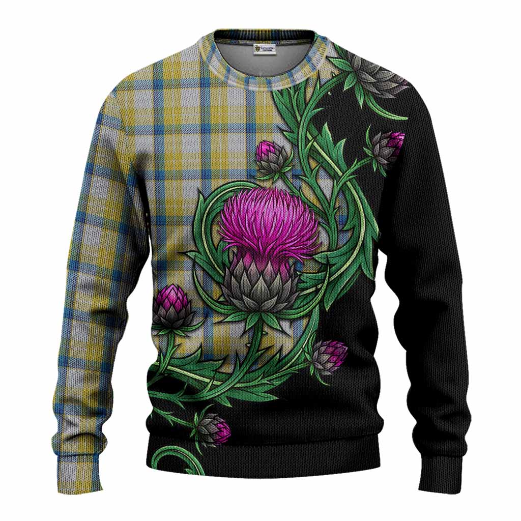 MacGrath (McGrath) Tartan Knitted Sweater Resilient Scottish Thistle Unisex - Tartan Vibes Clothing