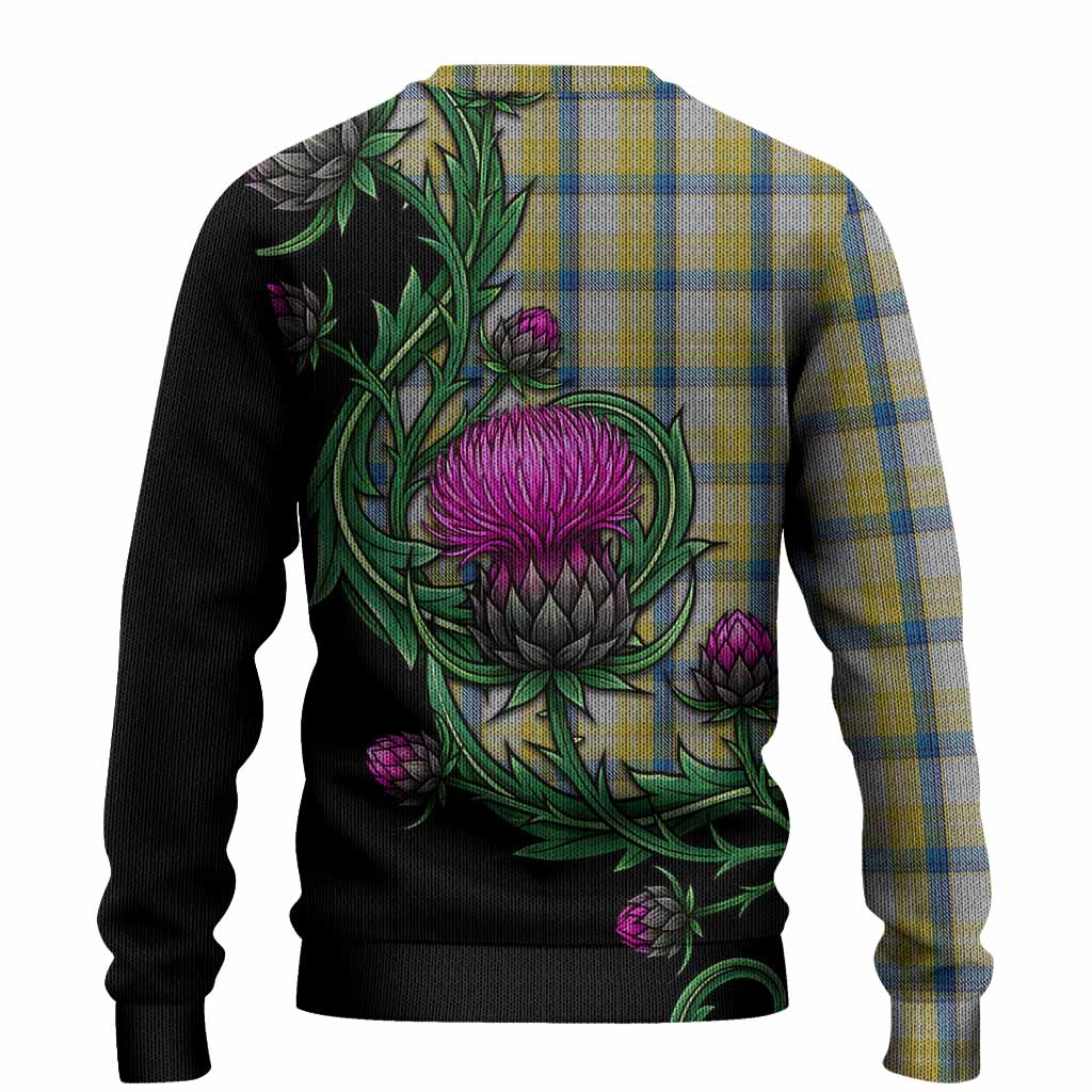 MacGrath (McGrath) Tartan Knitted Sweater Resilient Scottish Thistle - Tartan Vibes Clothing
