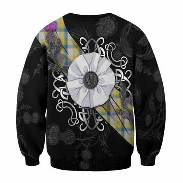 MacGrath (McGrath) Tartan Sweatshirt Jacobite White Rose