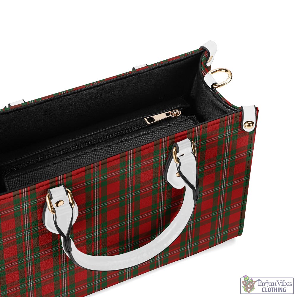 Tartan Vibes Clothing MacGregor Tartan Luxury Leather Handbags