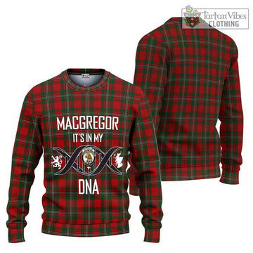 MacGregor (McGregor) Tartan Ugly Sweater with Family Crest DNA In Me Style