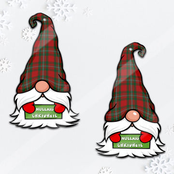 MacGregor (McGregor) Gnome Christmas Ornament with His Tartan Christmas Hat - Tartan Vibes Clothing