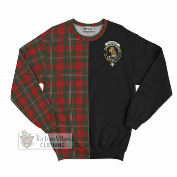 MacGregor (McGregor) Tartan Sweatshirt with Family Crest and Half Of Me Style