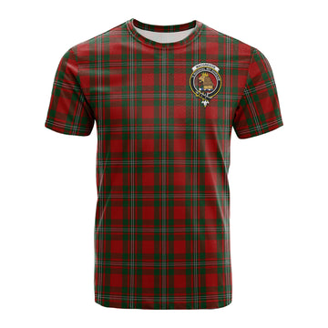 MacGregor (McGregor) Tartan T-Shirt with Family Crest