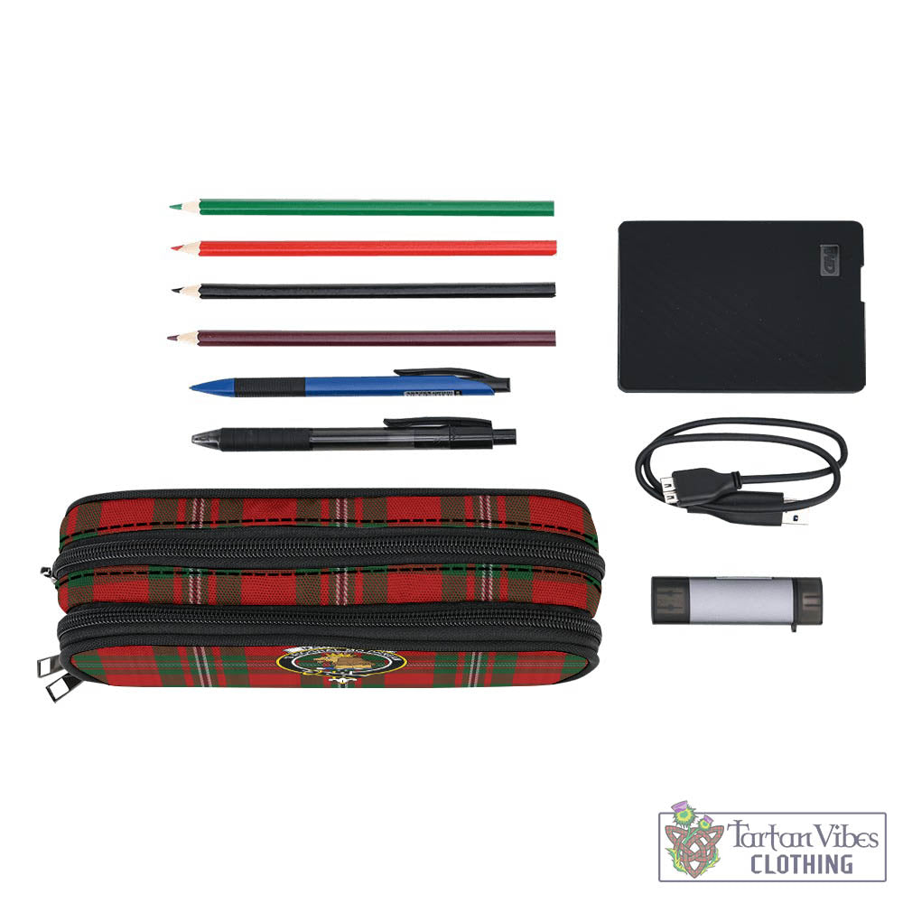 MacGregor (McGregor) Tartan Pen and Pencil Case with Family Crest - Tartan Vibes Clothing