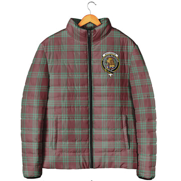 MacGregor Hunting Ancient Tartan Padded Jacket with Family Crest