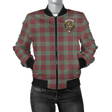 MacGregor Hunting Ancient Tartan Bomber Jacket with Family Crest